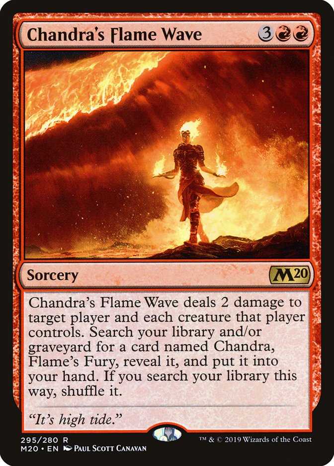 Chandra's Flame Wave [Core Set 2020] | Devastation Store