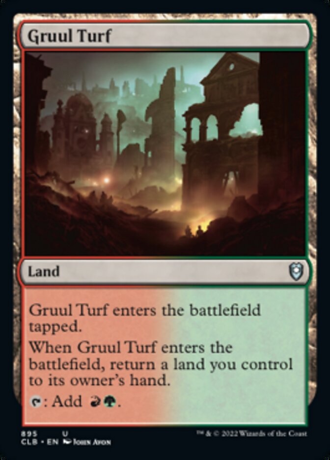 Gruul Turf [Commander Legends: Battle for Baldur's Gate] | Devastation Store