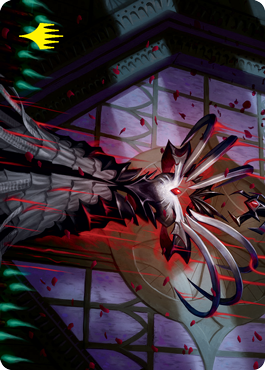 Bride's Gown Art Card (Gold-Stamped Signature) [Innistrad: Crimson Vow Art Series] | Devastation Store