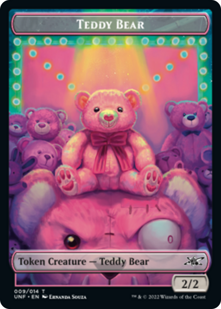 Teddy Bear // Treasure (013) Double-sided Token [Unfinity Tokens] | Devastation Store