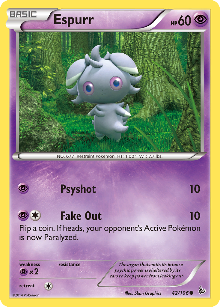 Espurr (42/106) [XY: Flashfire] | Devastation Store