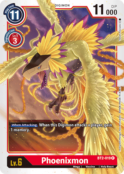 Phoenixmon [BT2-019] [Release Special Booster Ver.1.5] | Devastation Store