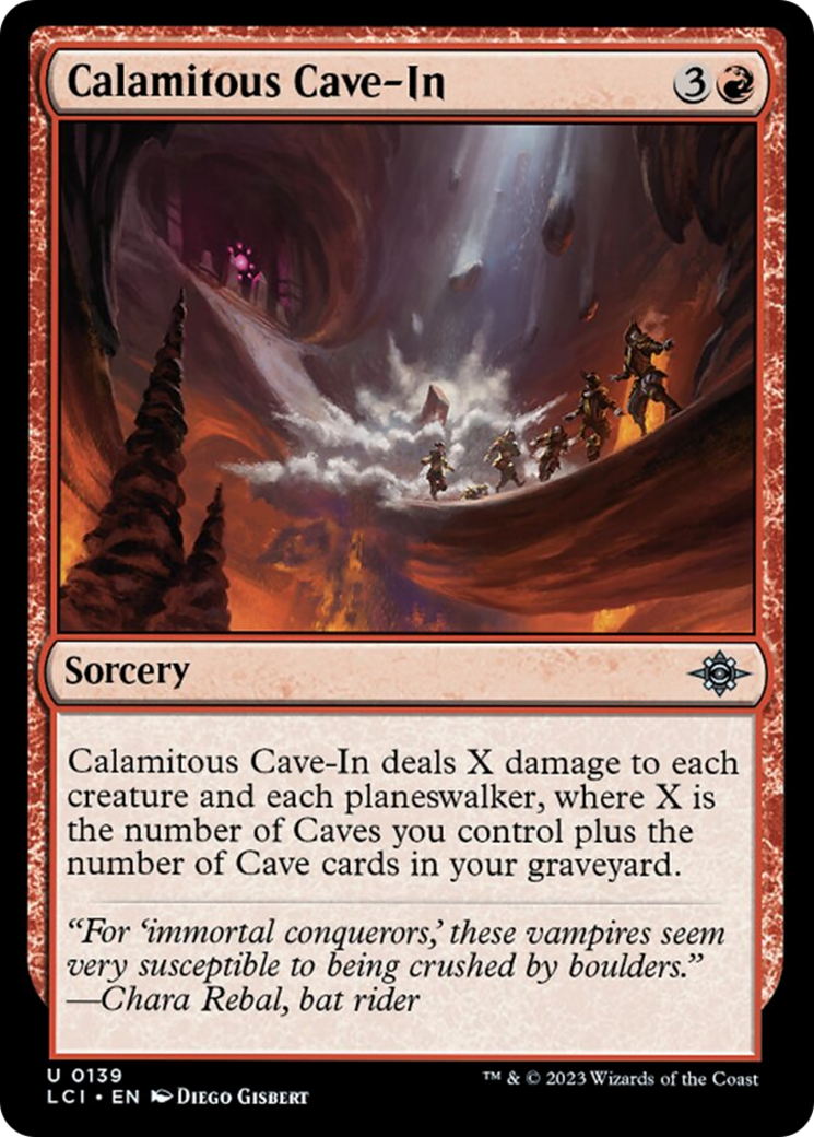 Calamitous Cave-In [The Lost Caverns of Ixalan] | Devastation Store