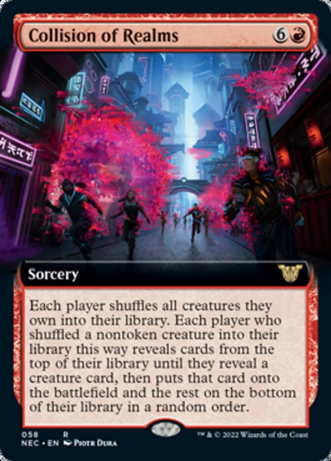 Collision of Realms (Extended) [Kamigawa: Neon Dynasty Commander] | Devastation Store