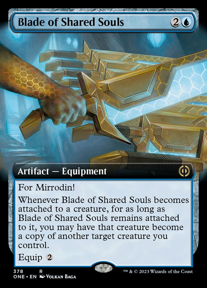 Blade of Shared Souls (Extended Art) [Phyrexia: All Will Be One] | Devastation Store