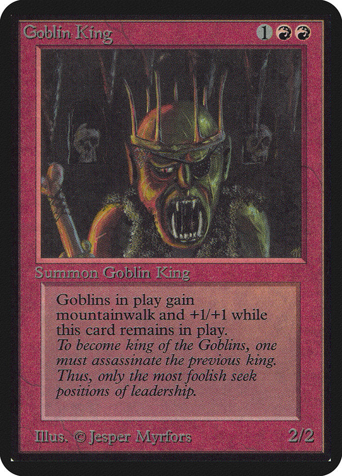 Goblin King [Limited Edition Alpha] - Devastation Store | Devastation Store