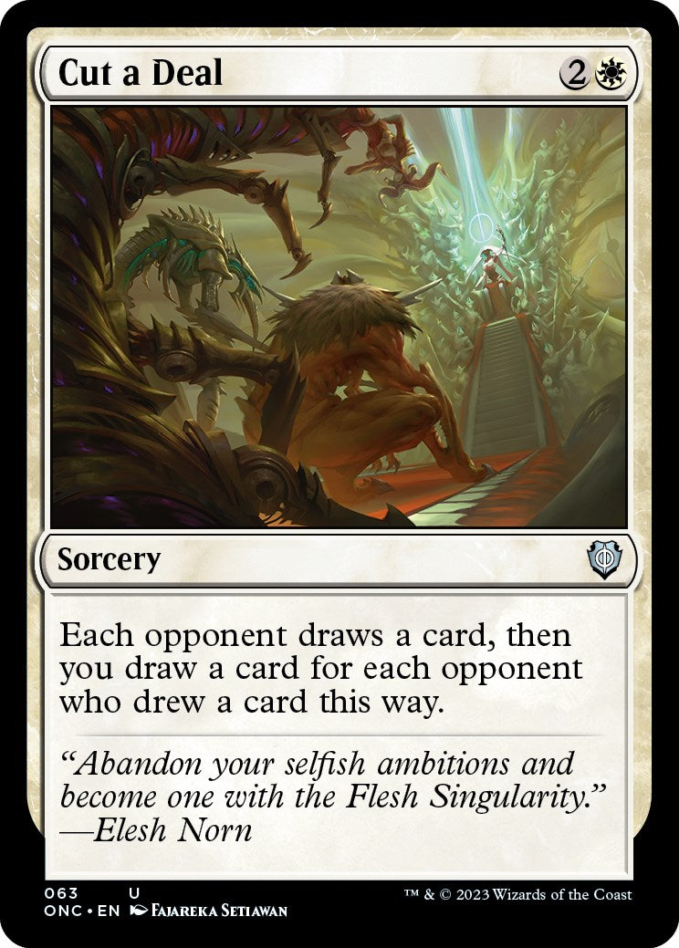 Cut a Deal [Phyrexia: All Will Be One Commander] | Devastation Store