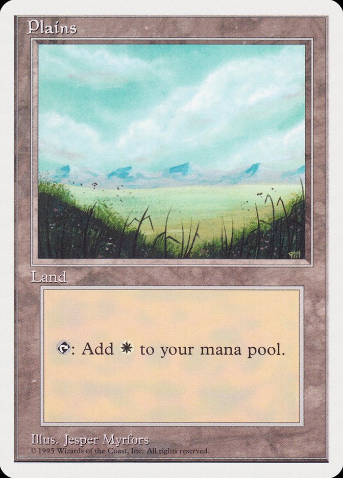 Plains (No Trees, Signature on Bottom Right) [Rivals Quick Start Set] | Devastation Store