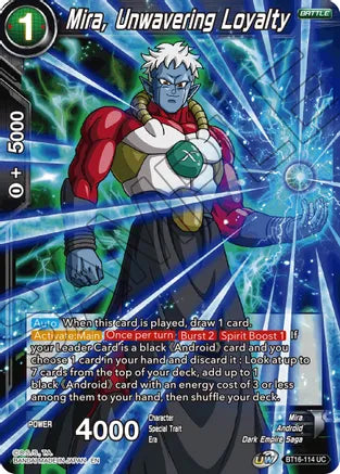 Mira, Unwavering Loyalty [BT16-114] | Devastation Store