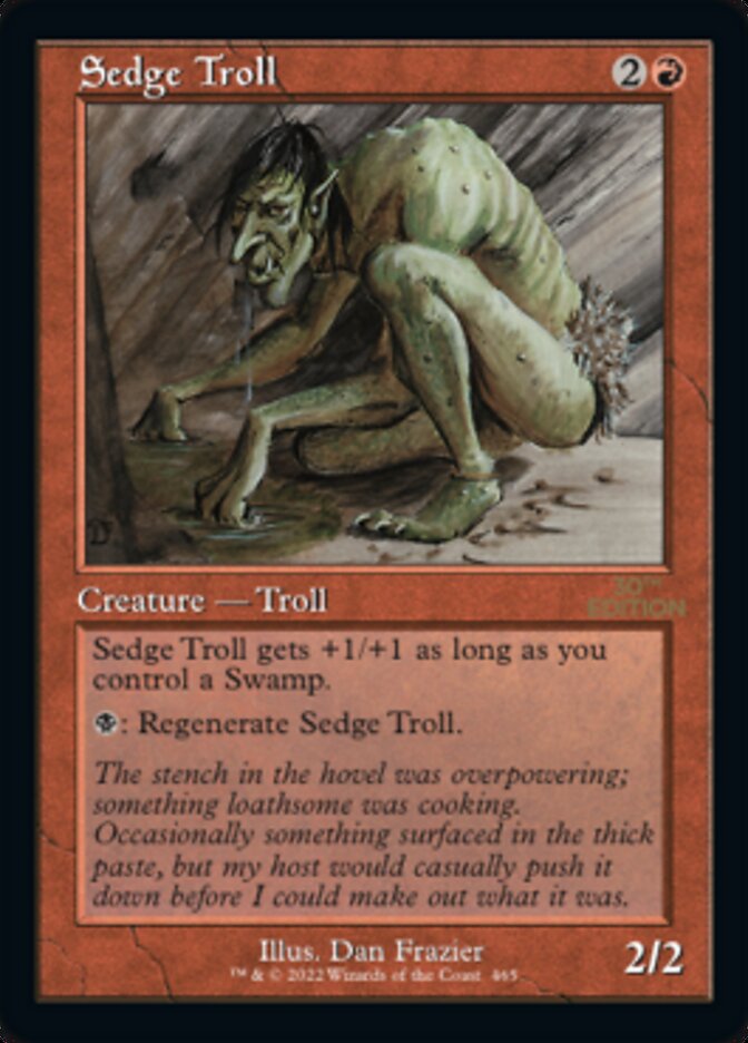 Sedge Troll (Retro) [30th Anniversary Edition] | Devastation Store
