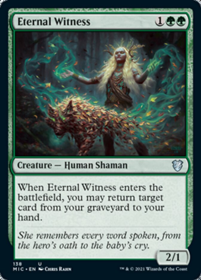 Eternal Witness [Innistrad: Midnight Hunt Commander] | Devastation Store