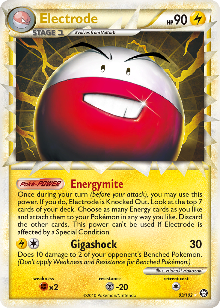 Electrode (93/102) [HeartGold & SoulSilver: Triumphant] | Devastation Store