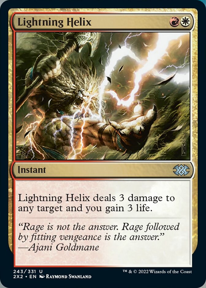 Lightning Helix [Double Masters 2022] | Devastation Store