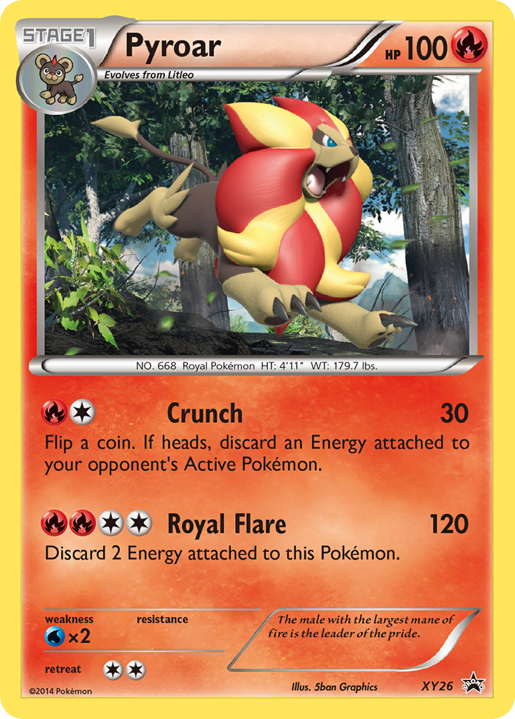 Pyroar (XY26) [XY: Black Star Promos] | Devastation Store