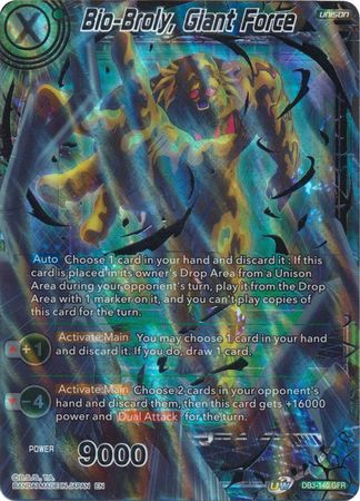 Bio-Broly, Giant Force [DB3-140] | Devastation Store
