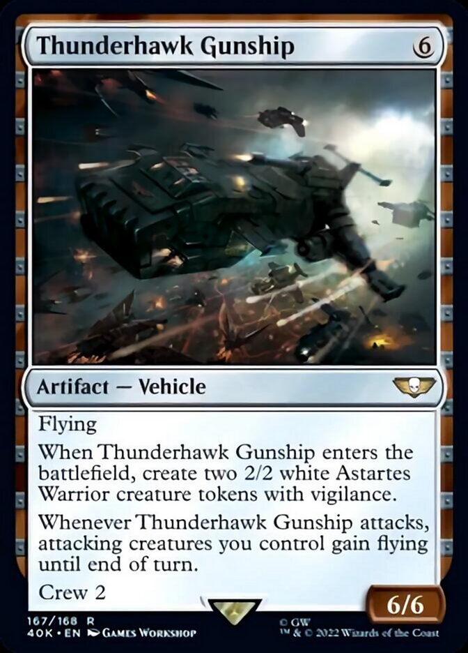 Thunderhawk Gunship (Surge Foil) [Universes Beyond: Warhammer 40,000] | Devastation Store