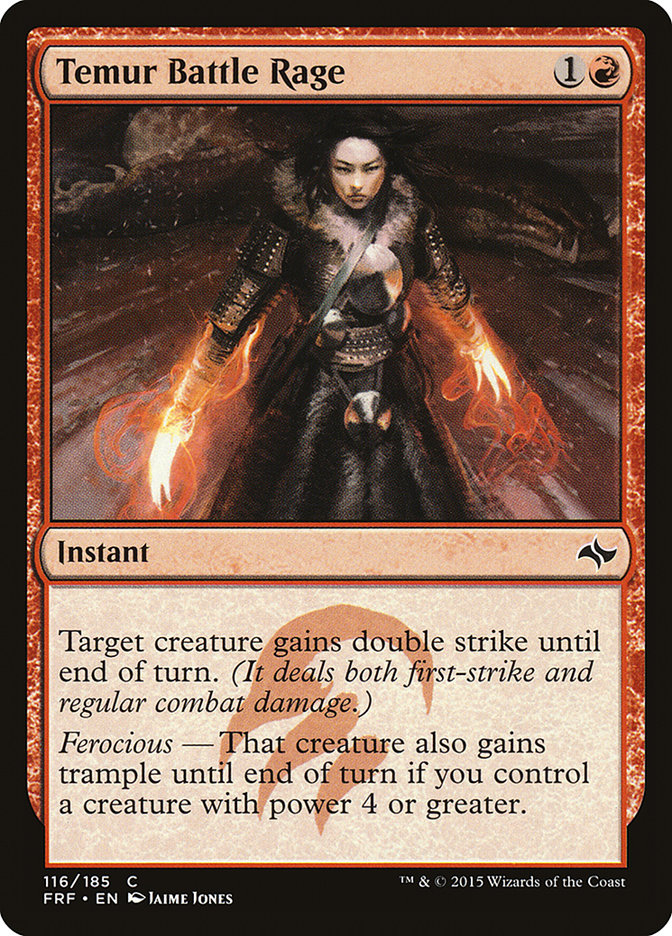 Temur Battle Rage [Fate Reforged] - Devastation Store | Devastation Store