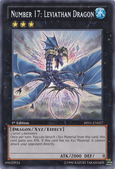 Number 17: Leviathan Dragon [BP01-EN027] Rare | Devastation Store