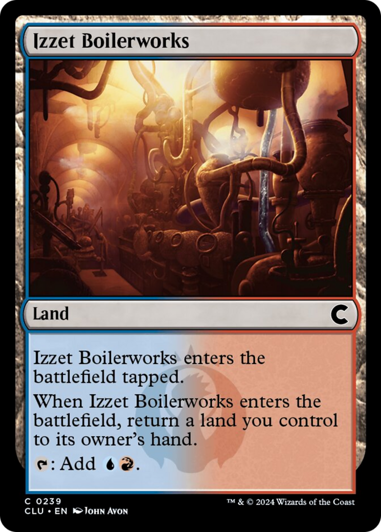 Izzet Boilerworks [Ravnica: Clue Edition] | Devastation Store