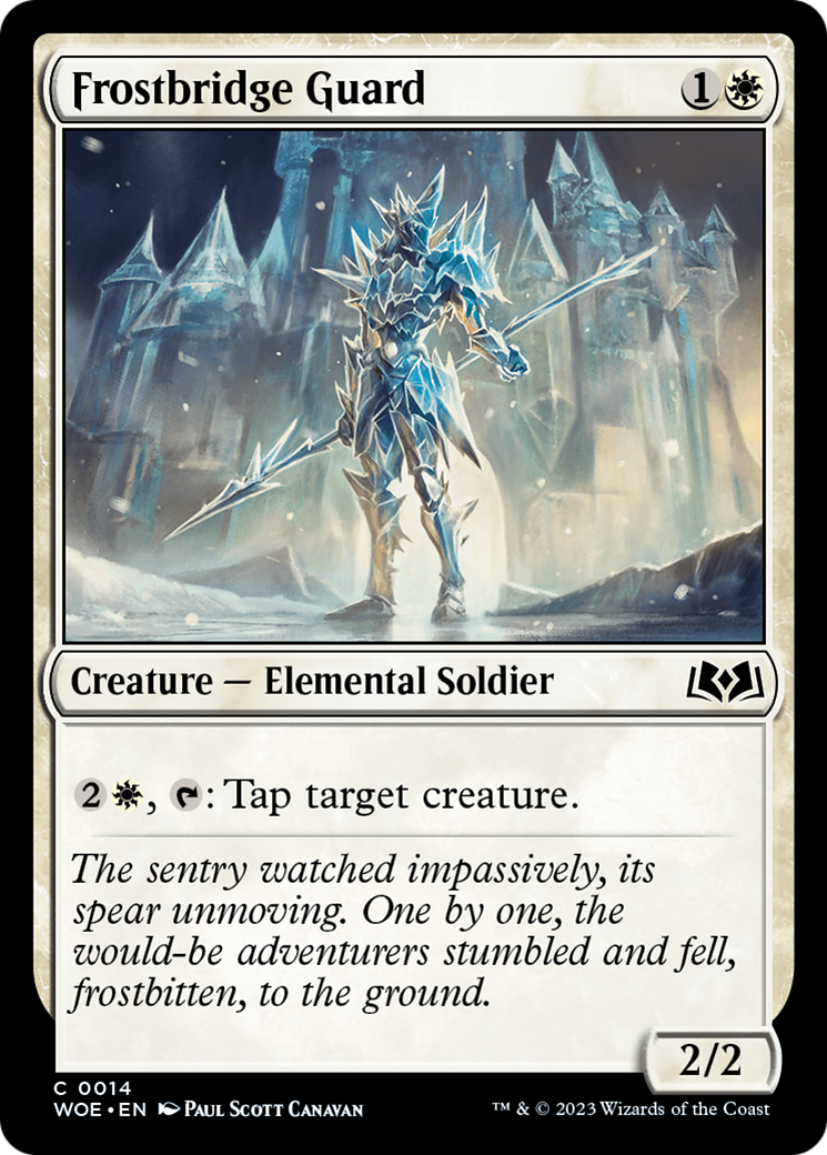 Frostbridge Guard [Wilds of Eldraine] | Devastation Store