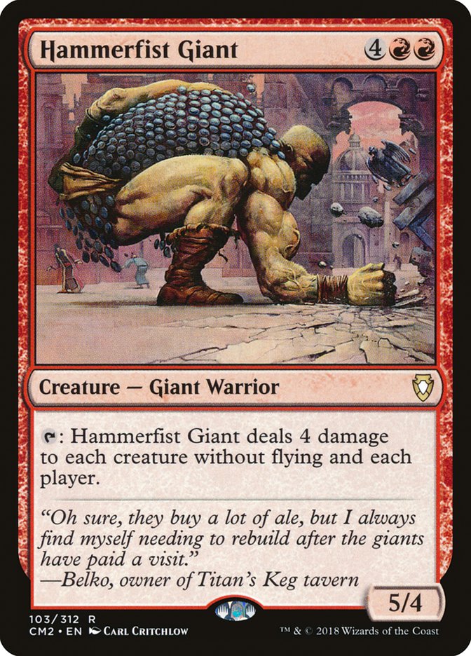 Hammerfist Giant [Commander Anthology Volume II] - Devastation Store | Devastation Store