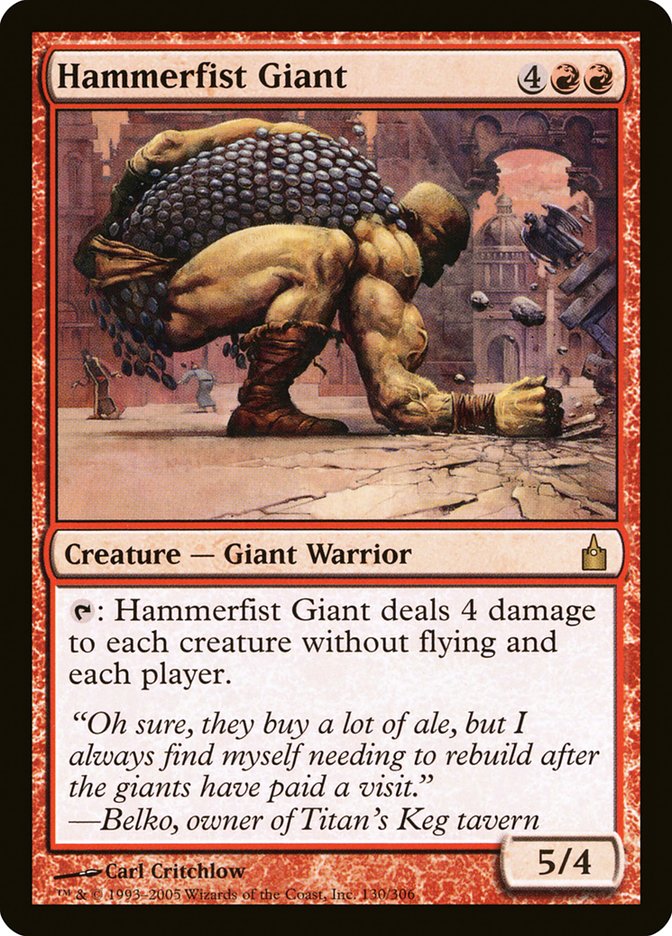 Hammerfist Giant [Ravnica: City of Guilds] - Devastation Store | Devastation Store