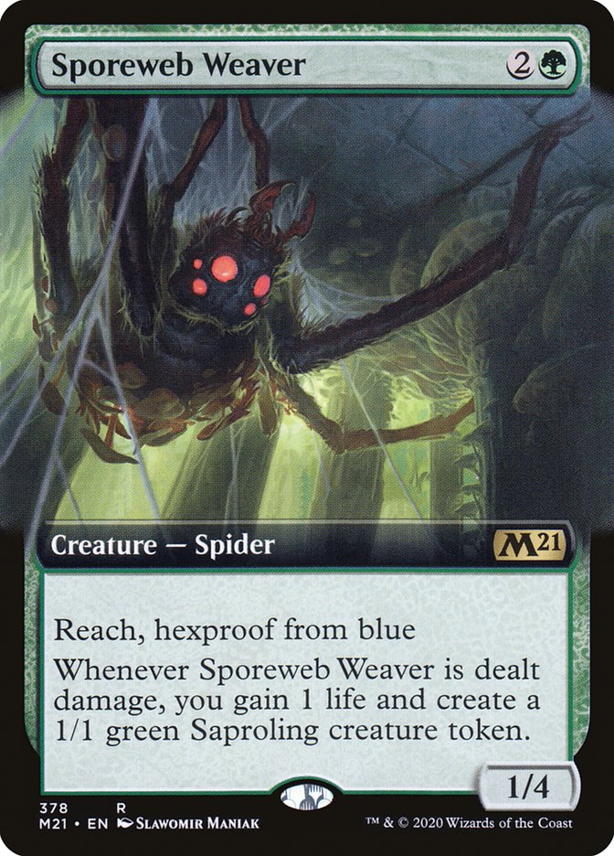 Sporeweb Weaver (Extended) [Core Set 2021] | Devastation Store