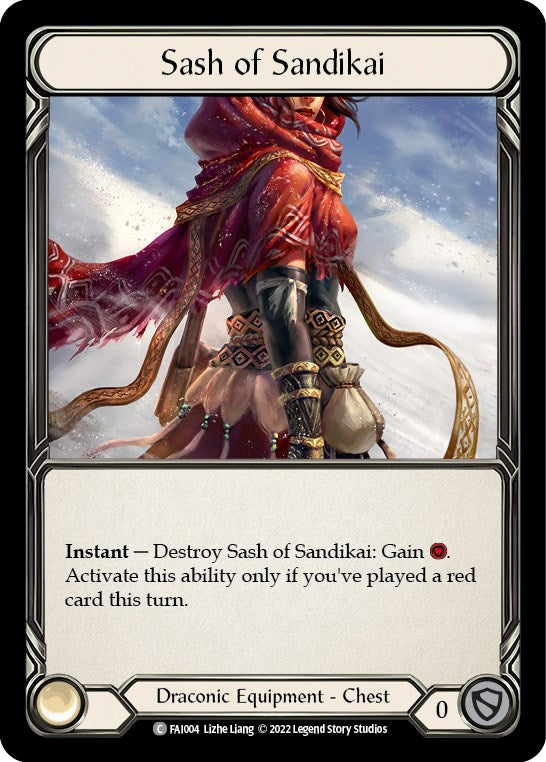 Sash of Sandikai [FAI004] (Uprising Fai Blitz Deck) | Devastation Store