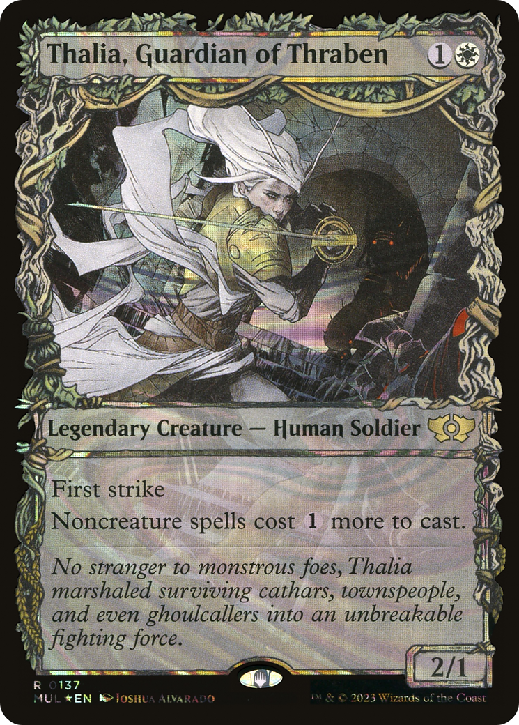 Thalia, Guardian of Thraben (Halo Foil) [Multiverse Legends] | Devastation Store