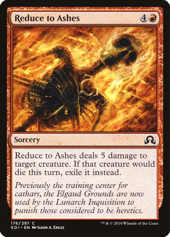 Reduce to Ashes [Shadows over Innistrad] | Devastation Store