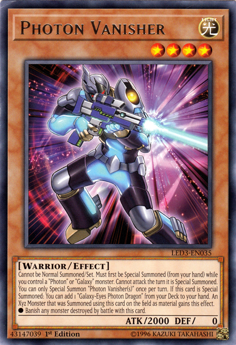 Photon Vanisher [LED3-EN035] Rare | Devastation Store