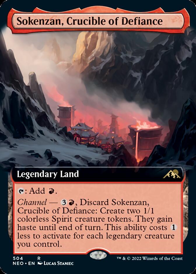 Sokenzan, Crucible of Defiance (Extended) [Kamigawa: Neon Dynasty] | Devastation Store