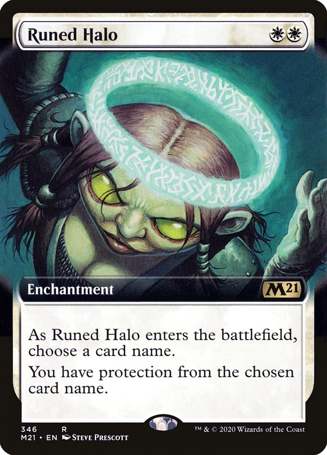 Runed Halo (Extended) [Core Set 2021] | Devastation Store