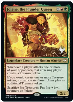 Jolene, the Plunder Queen (Promo Pack) [Streets of New Capenna Commander Promos] | Devastation Store