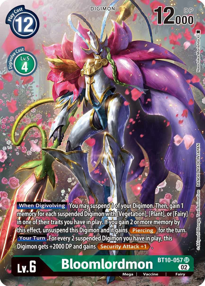 Bloomlordmon [BT10-057] (Alternate Art) [Xros Encounter] | Devastation Store