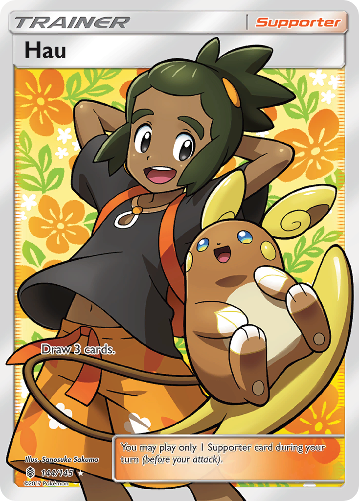 Hau (144/145) [Sun & Moon: Guardians Rising] | Devastation Store