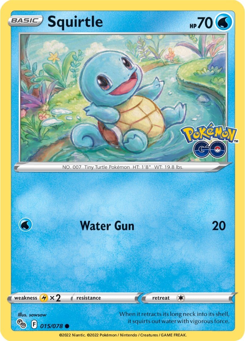 Squirtle (015/078) [Pokémon GO] | Devastation Store