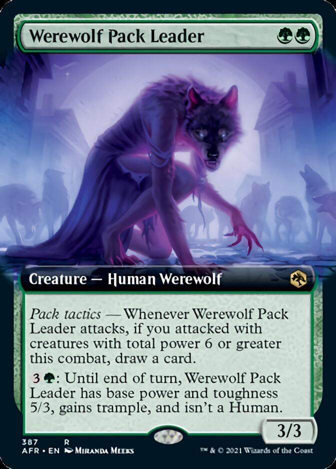 Werewolf Pack Leader (Extended) [Dungeons & Dragons: Adventures in the Forgotten Realms] | Devastation Store
