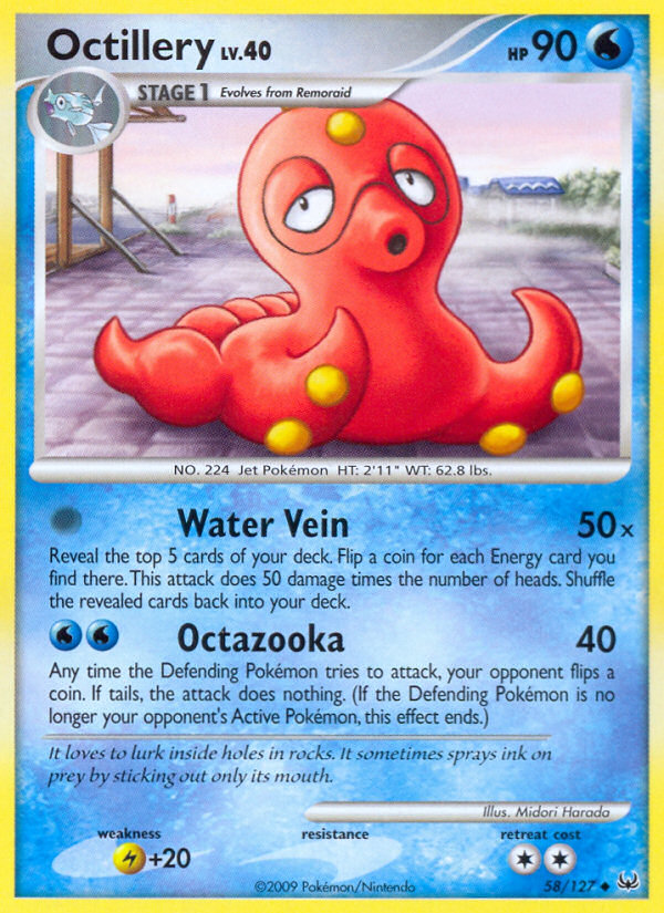 Octillery (58/127) [Platinum: Base Set] | Devastation Store