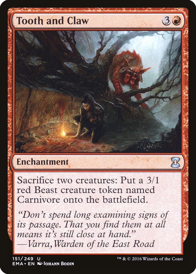 Tooth and Claw [Eternal Masters] | Devastation Store