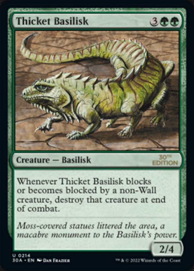 Thicket Basilisk [30th Anniversary Edition] | Devastation Store