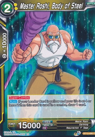 Master Roshi, Body of Steel [BT12-096] | Devastation Store