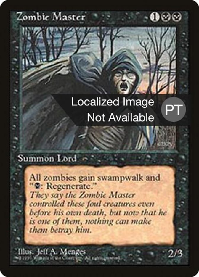 Zombie Master [Fourth Edition (Foreign Black Border)] | Devastation Store
