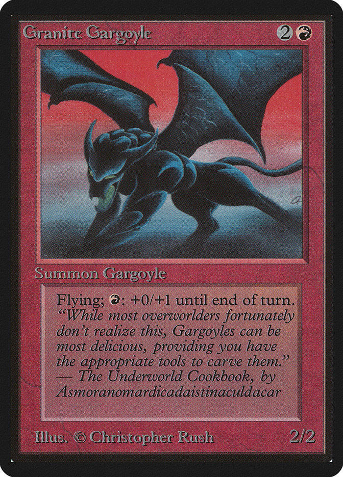 Granite Gargoyle [Limited Edition Beta] | Devastation Store