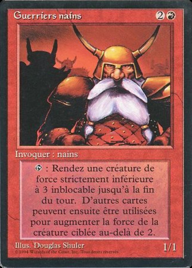 Dwarven Warriors [Foreign Black Border] | Devastation Store