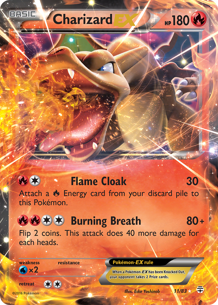 Charizard EX (11/83) [XY: Generations] | Devastation Store