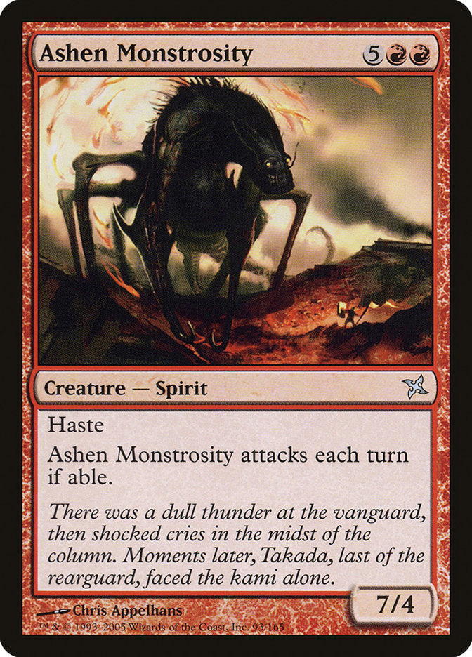 Ashen Monstrosity [Betrayers of Kamigawa] | Devastation Store