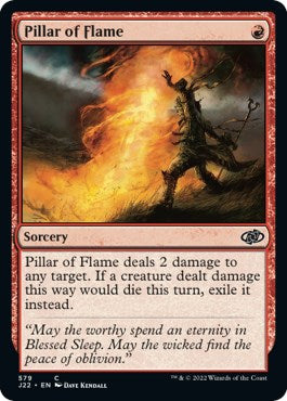 Pillar of Flame [Jumpstart 2022] | Devastation Store