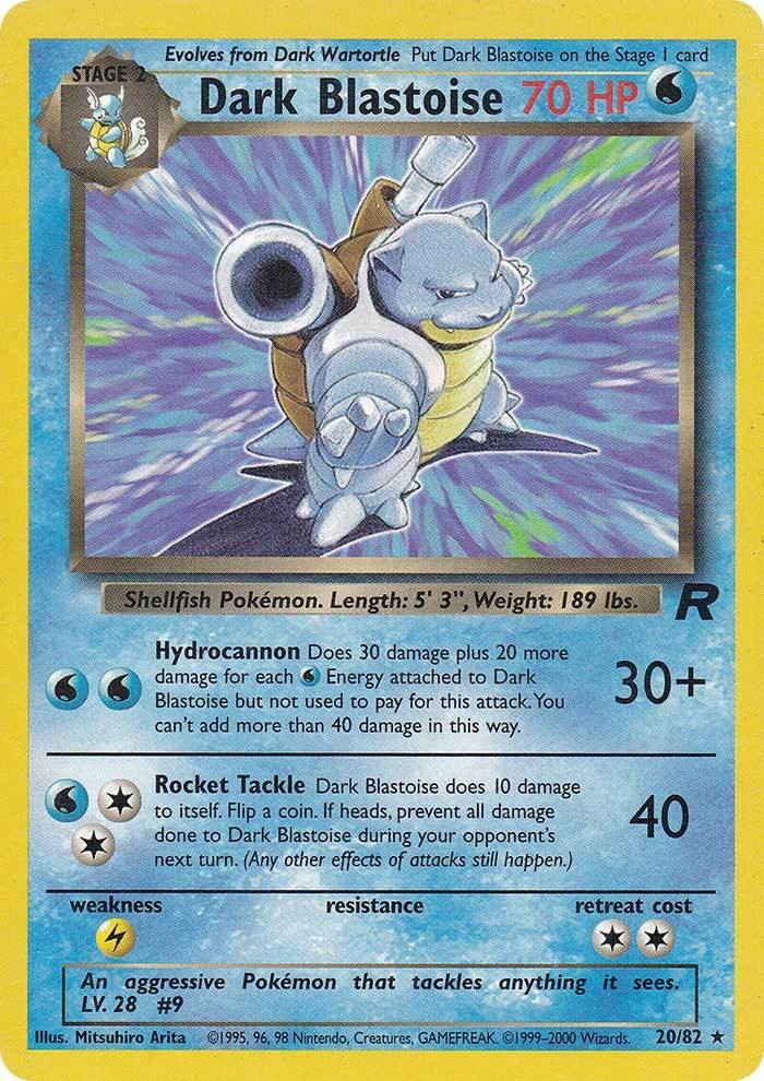 Dark Blastoise (20/82) [Team Rocket Unlimited] | Devastation Store