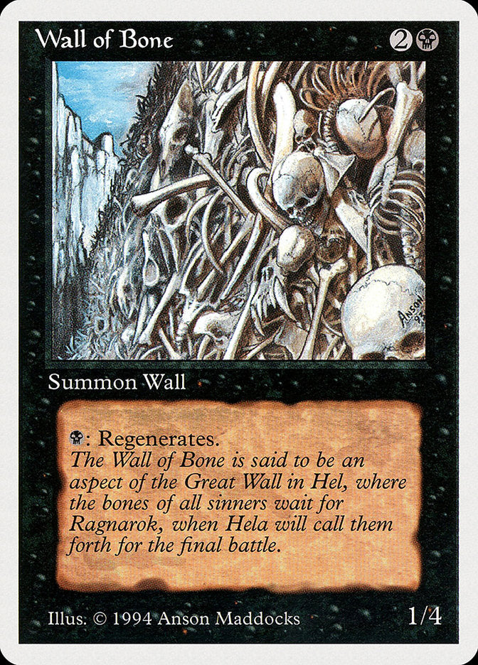 Wall of Bone [Summer Magic / Edgar] | Devastation Store